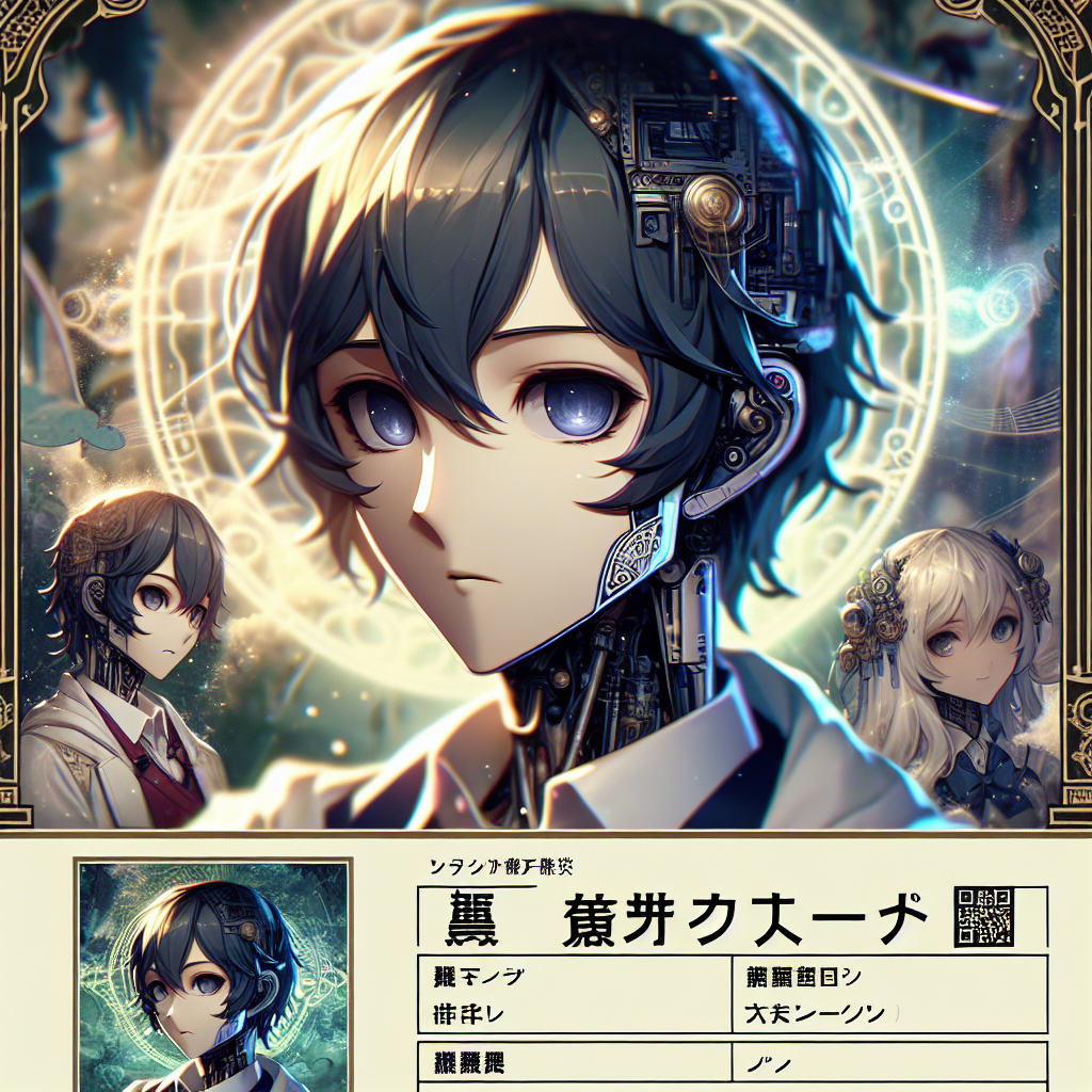 異世界ファンタジー風のAI人物ビジュアル